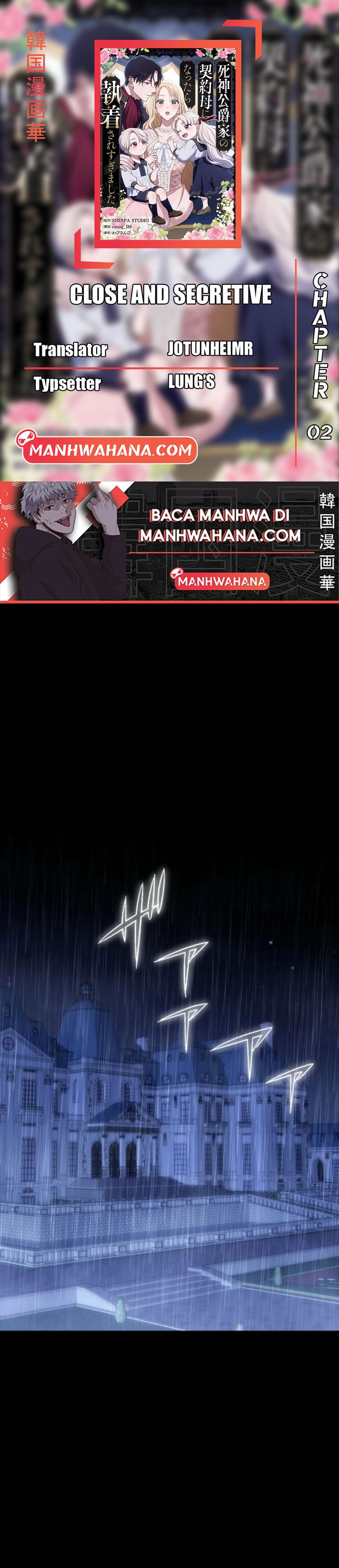 I Became the Contract Mother of the Grim Reaper Duke’s Family and They Became Obsessed With Me chapter 2