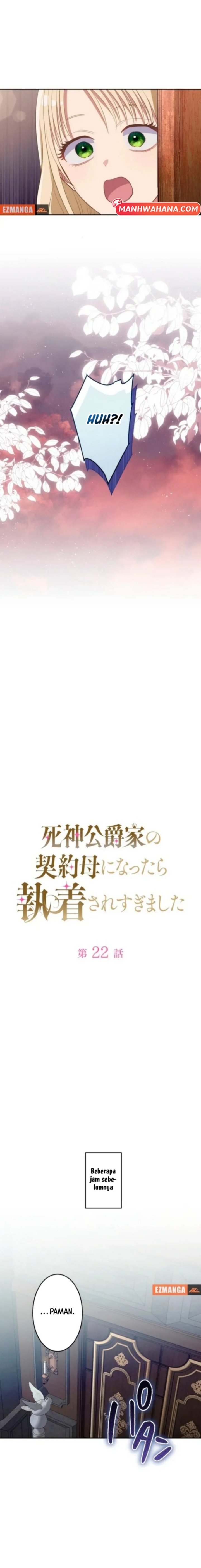 I Became the Contract Mother of the Grim Reaper Duke’s Family and They Became Obsessed With Me Chapter 22 Bahasa Indonesia