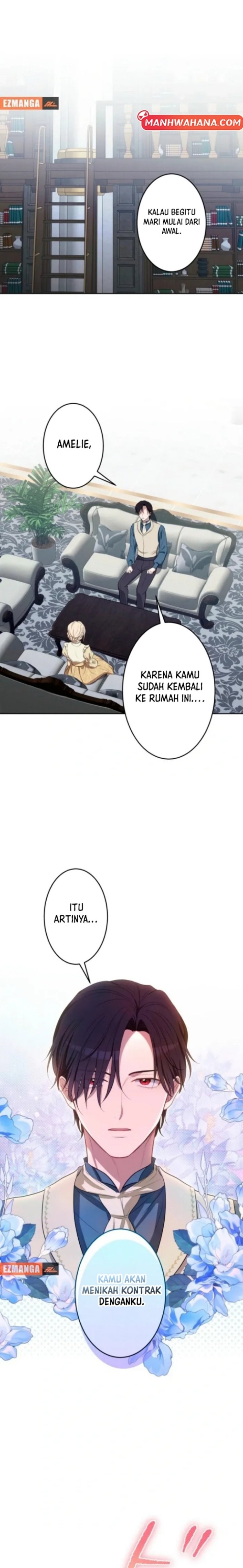 I Became the Contract Mother of the Grim Reaper Duke’s Family and They Became Obsessed With Me Chapter 22 Bahasa Indonesia