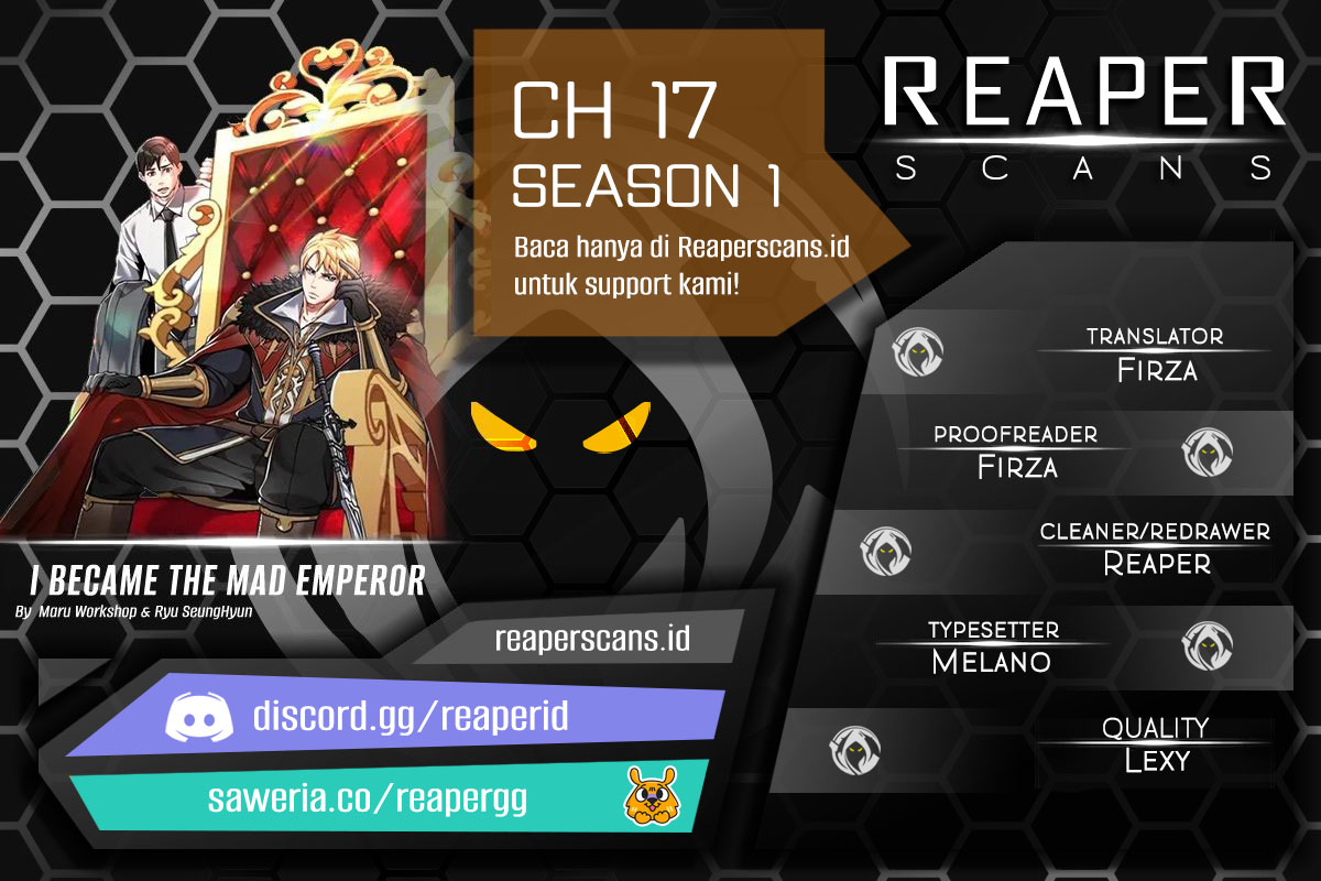 I Became the Mad Emperor Chapter 17 Bahasa Indonesia