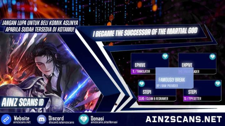 I Became the Successor of the Martial God chapter 32