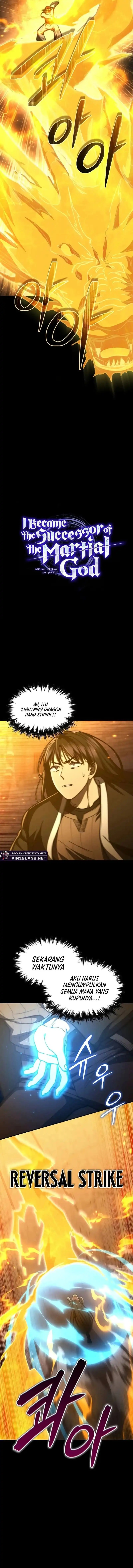 I Became the Successor of the Martial God chapter 35