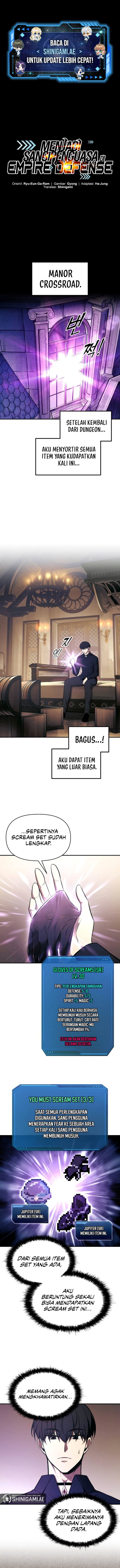 I Became the Tyrant of a Defense Game Chapter 91 Bahasa Indonesia