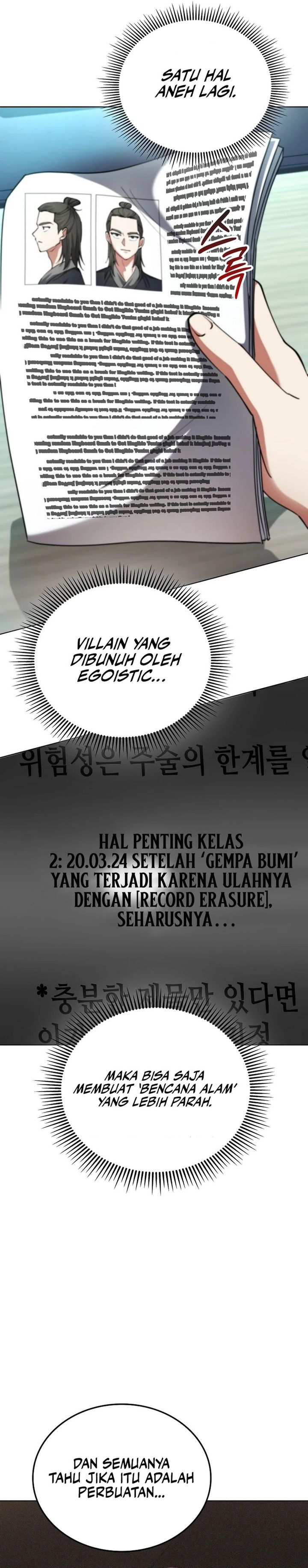 I Became the Villain the Hero Is Obsessed With Chapter 18 Bahasa Indonesia