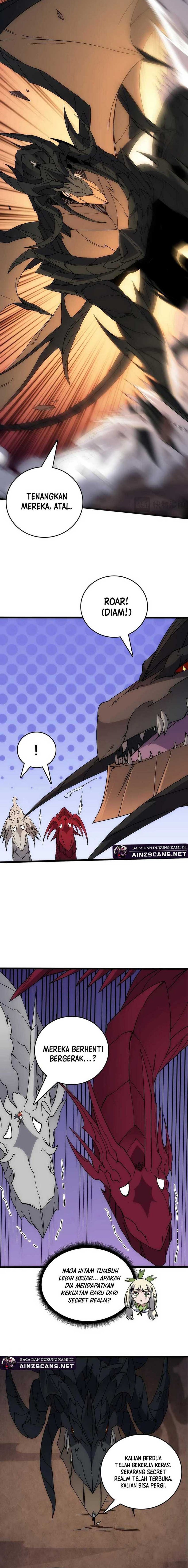 I Become Invincible Black Dragon Boss At The Start Chapter 57 Bahasa Indonesia