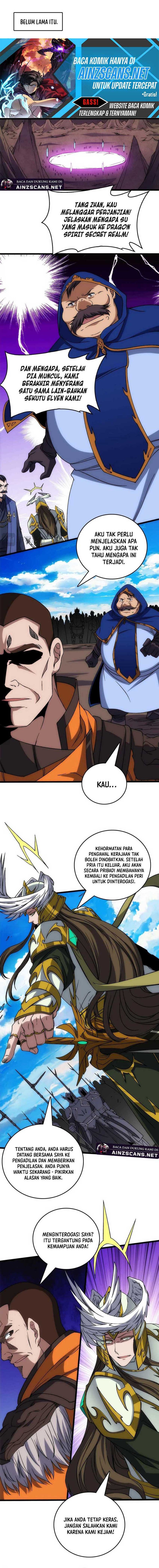 I Become Invincible Black Dragon Boss At The Start Chapter 57 Bahasa Indonesia