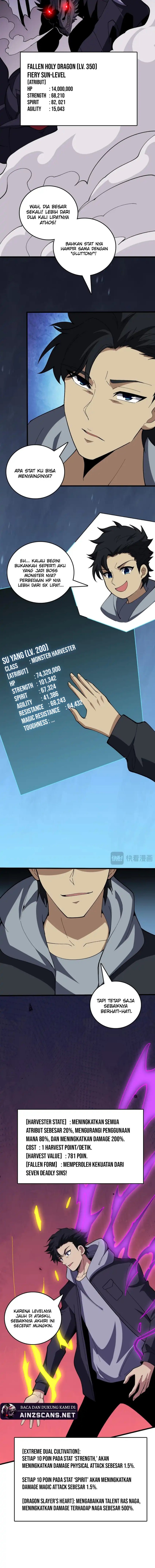 I Become Invincible Black Dragon Boss At The Start Chapter 81 Bahasa Indonesia