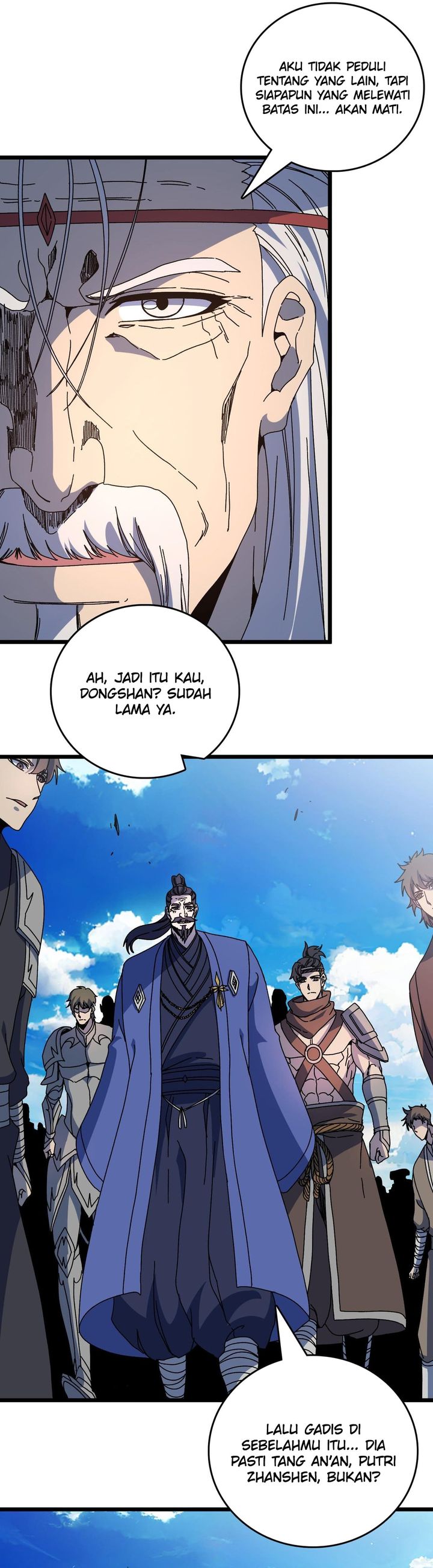 I Become Invincible Black Dragon Boss At The Start Chapter 88 Bahasa Indonesia
