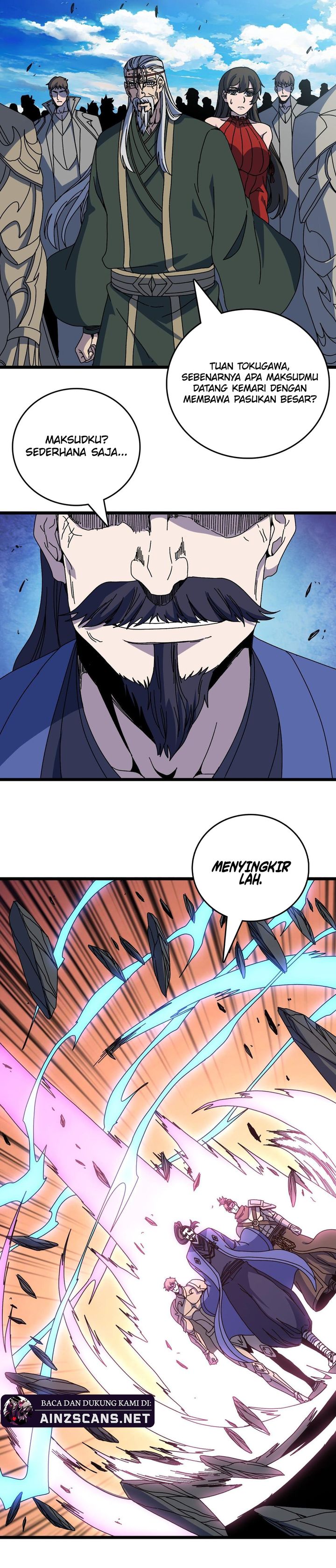 I Become Invincible Black Dragon Boss At The Start Chapter 88 Bahasa Indonesia