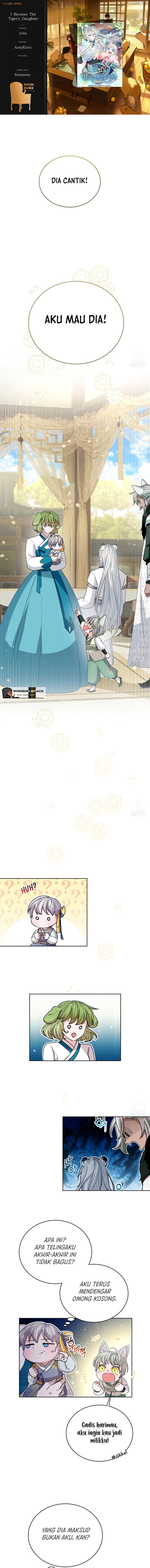 I Become the Tiger’s Daughter Chapter 12 Bahasa Indonesia