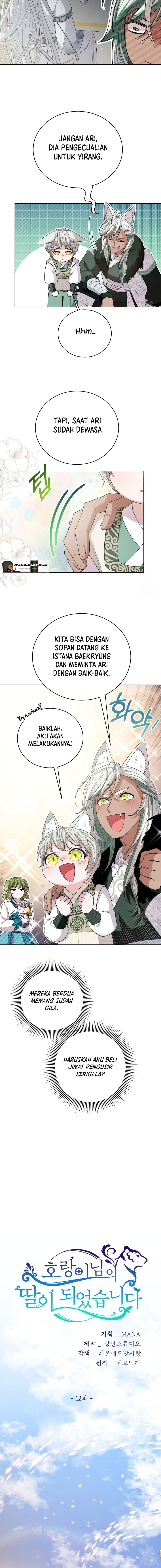 I Become the Tiger’s Daughter Chapter 12 Bahasa Indonesia