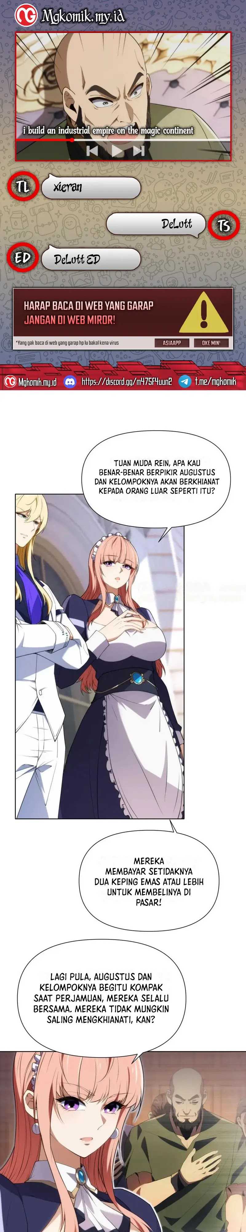 I Build an Industrial Empire on the Magic Continent Chapter 14 Bahasa Indonesia