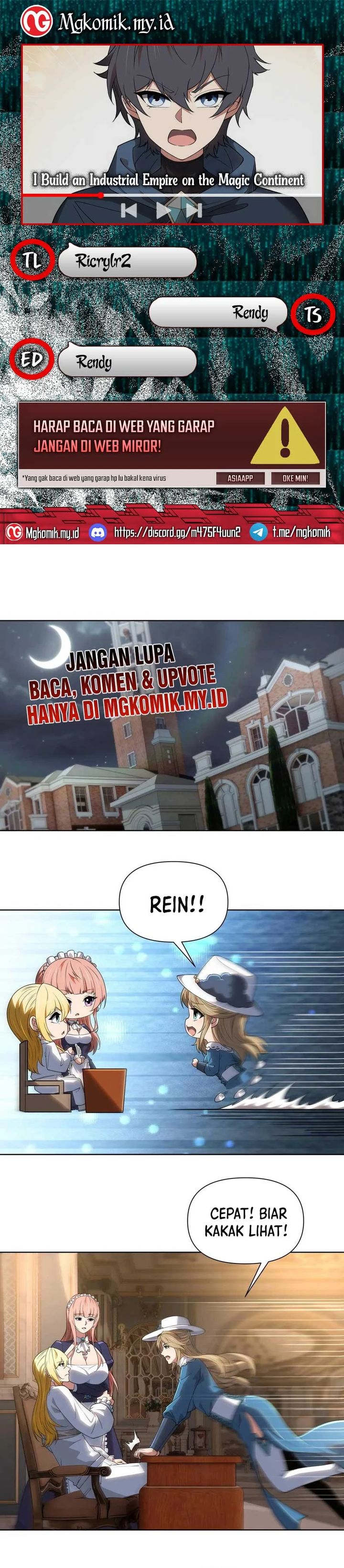 I Build an Industrial Empire on the Magic Continent Chapter 45 Bahasa Indonesia