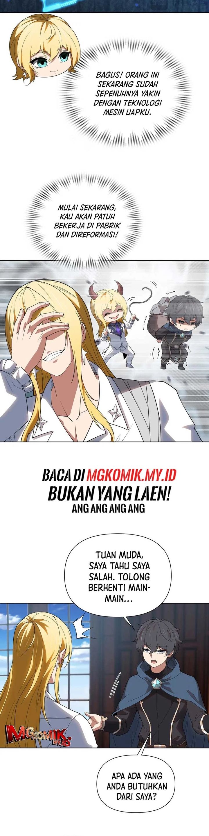 I Build an Industrial Empire on the Magic Continent Chapter 45 Bahasa Indonesia