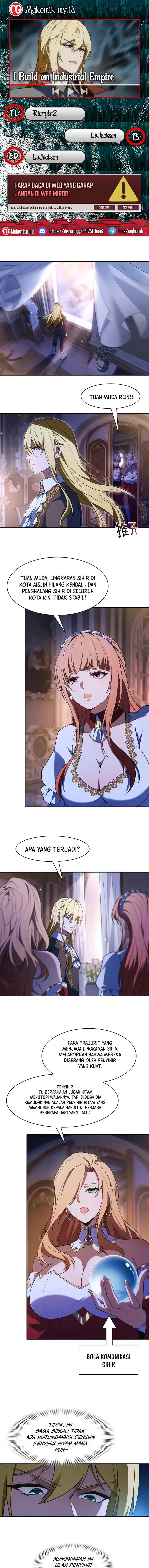 I Build an Industrial Empire on the Magic Continent Chapter 61 Bahasa Indonesia