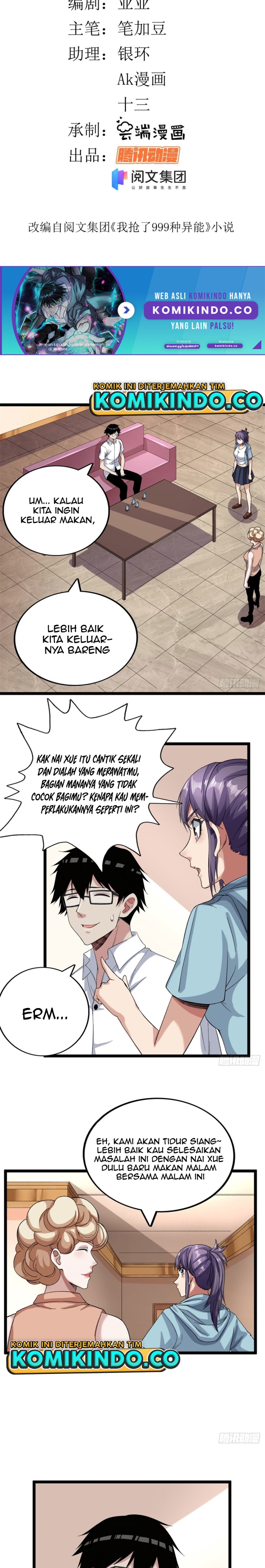 I Can Snatch 999 Types of Abilities Chapter 28 Bahasa Indonesia