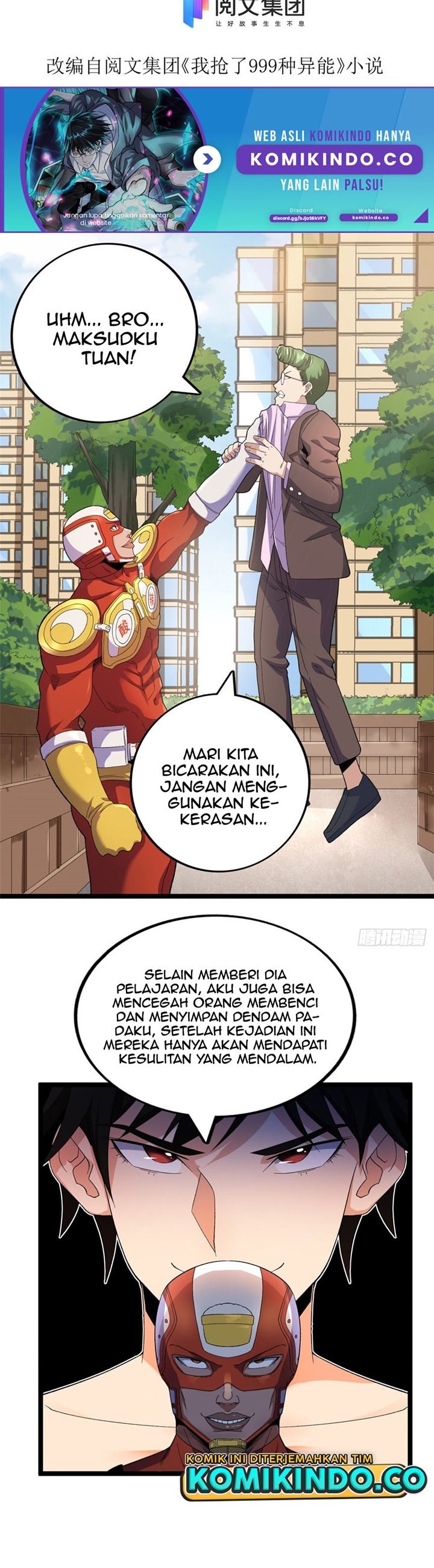 I Can Snatch 999 Types of Abilities Chapter 41 Bahasa Indonesia