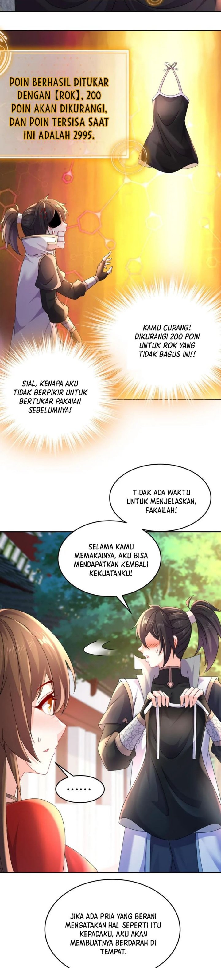 I Changed My Life By Check-In Chapter 76 Bahasa Indonesia