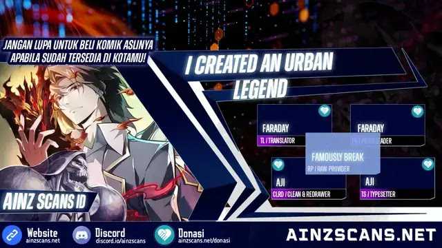 I Created an Urban Legend! Chapter 21 Bahasa Indonesia
