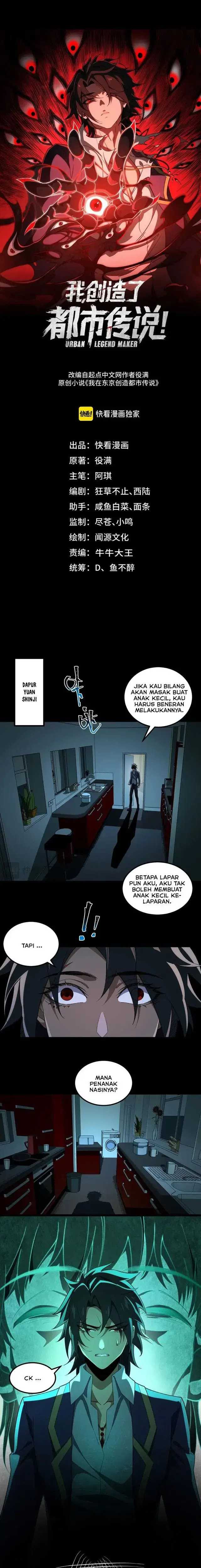 I Created an Urban Legend! Chapter 21 Bahasa Indonesia