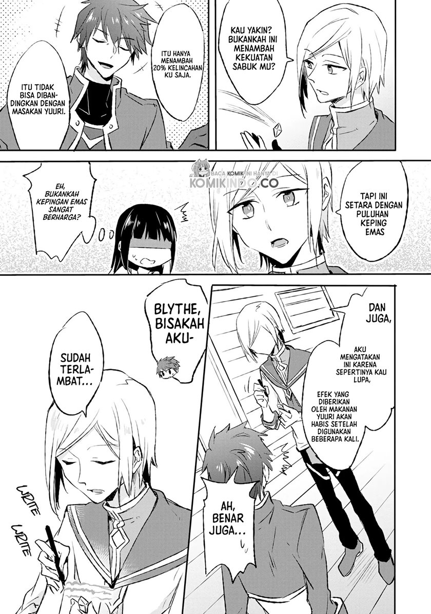 I Decided to Cook Because the Losing Potion Was Soy Sauce Chapter 08 Bahasa Indonesia