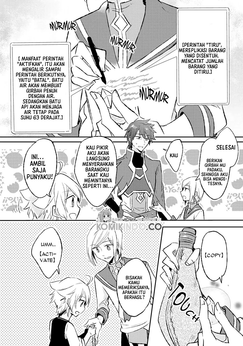 I Decided to Cook Because the Losing Potion Was Soy Sauce Chapter 08 Bahasa Indonesia