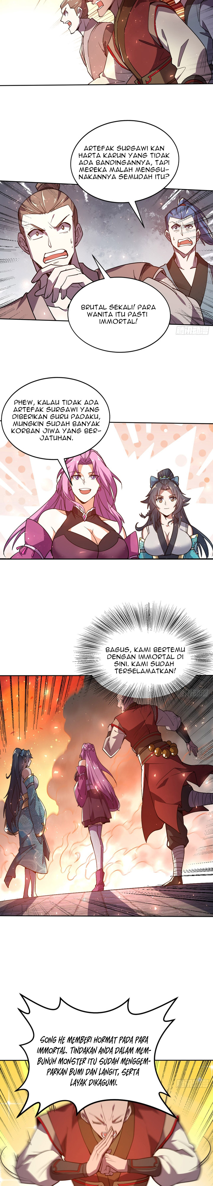 I Get Stronger Just by Lying Down While My Apprentice Cultivates chapter 15