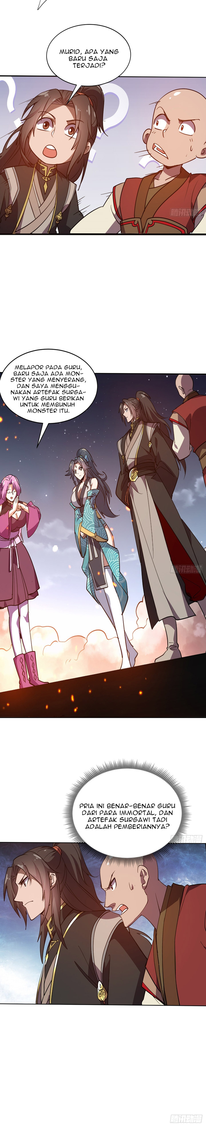 I Get Stronger Just by Lying Down While My Apprentice Cultivates chapter 15