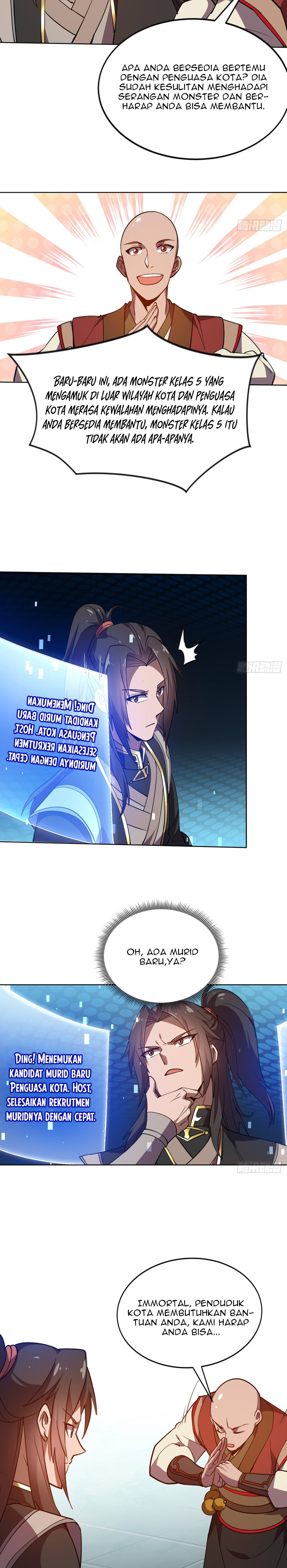 I Get Stronger Just by Lying Down While My Apprentice Cultivates chapter 15