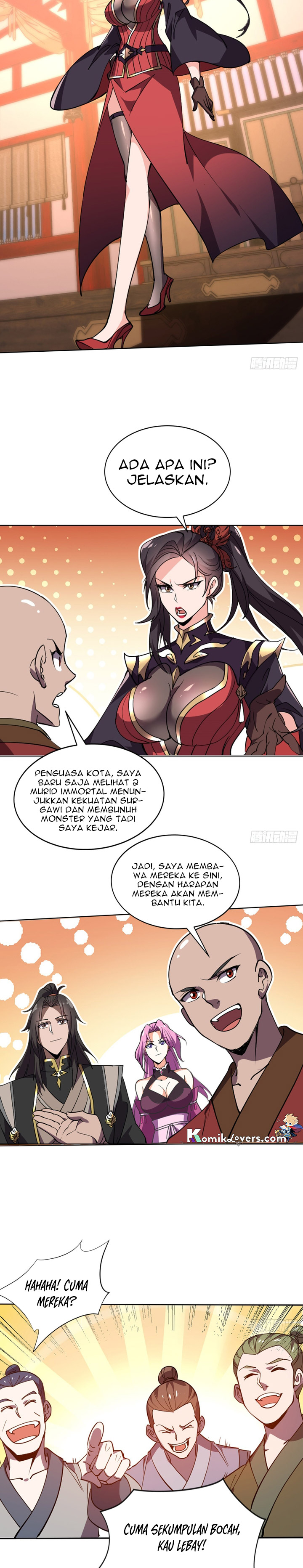 I Get Stronger Just by Lying Down While My Apprentice Cultivates chapter 15