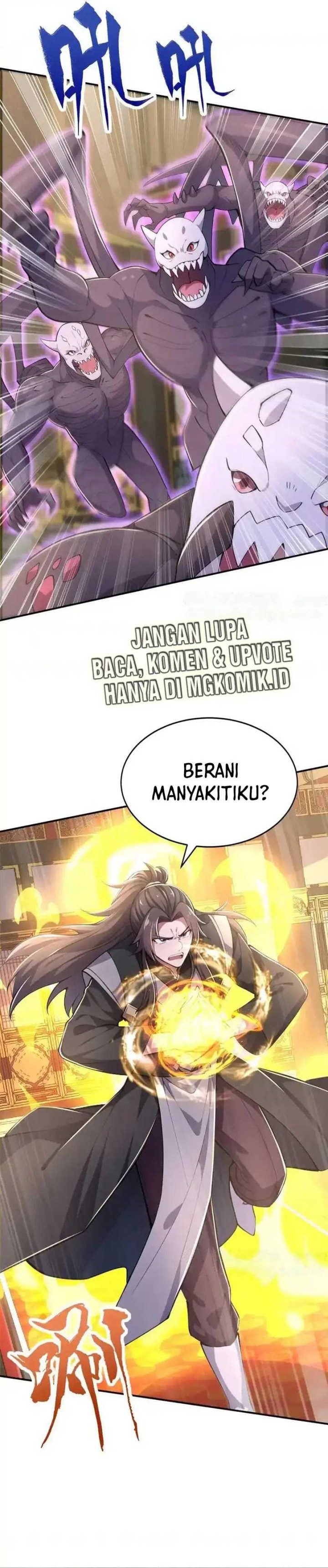 I Get Stronger Just by Lying Down While My Apprentice Cultivates Chapter 30 Bahasa Indonesia