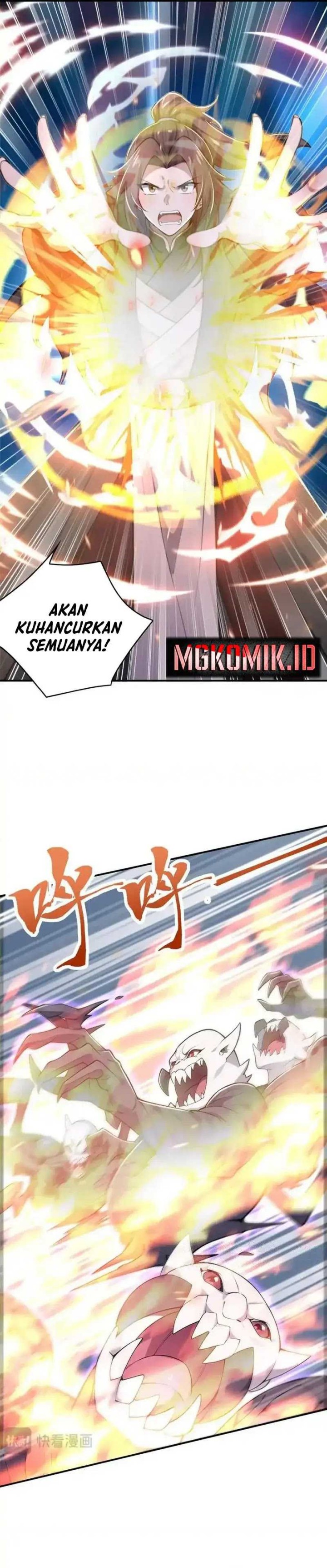 I Get Stronger Just by Lying Down While My Apprentice Cultivates Chapter 30 Bahasa Indonesia