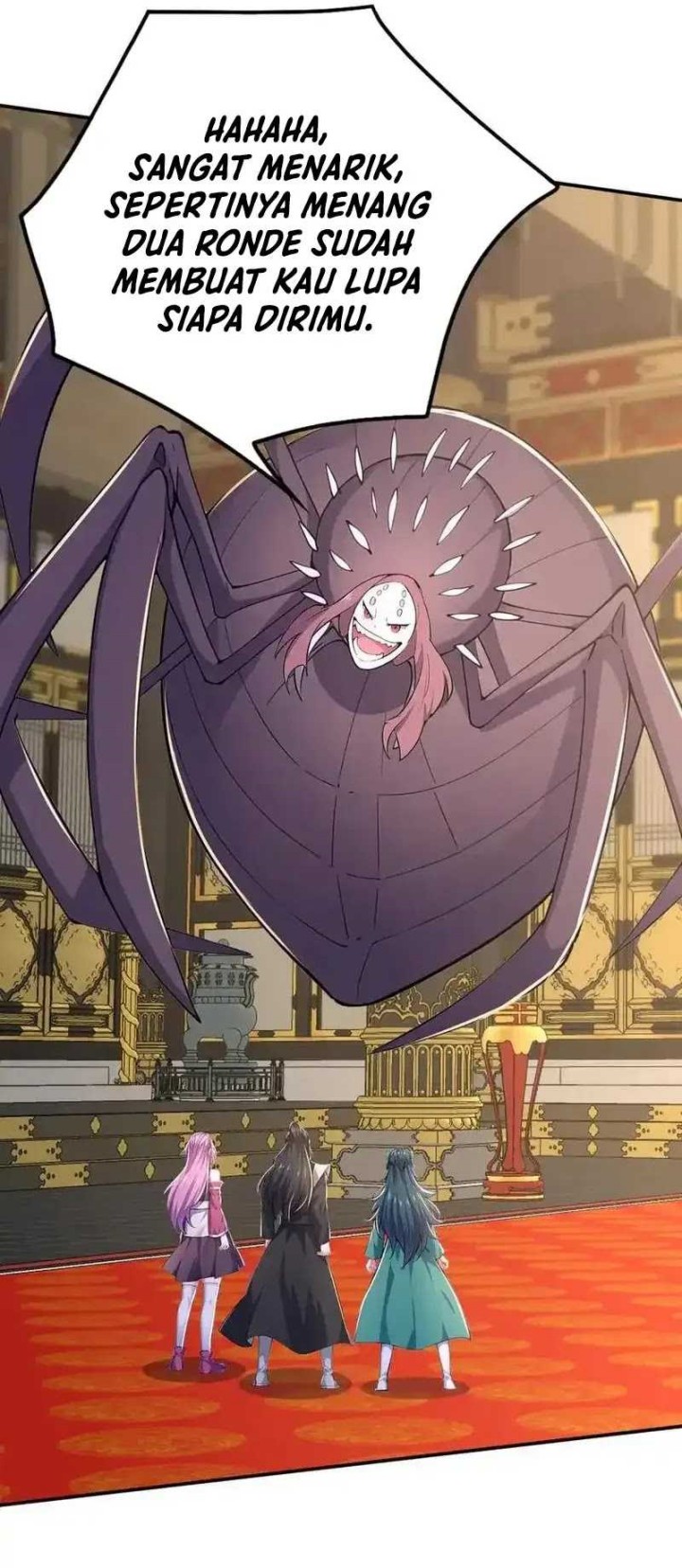 I Get Stronger Just by Lying Down While My Apprentice Cultivates Chapter 30 Bahasa Indonesia