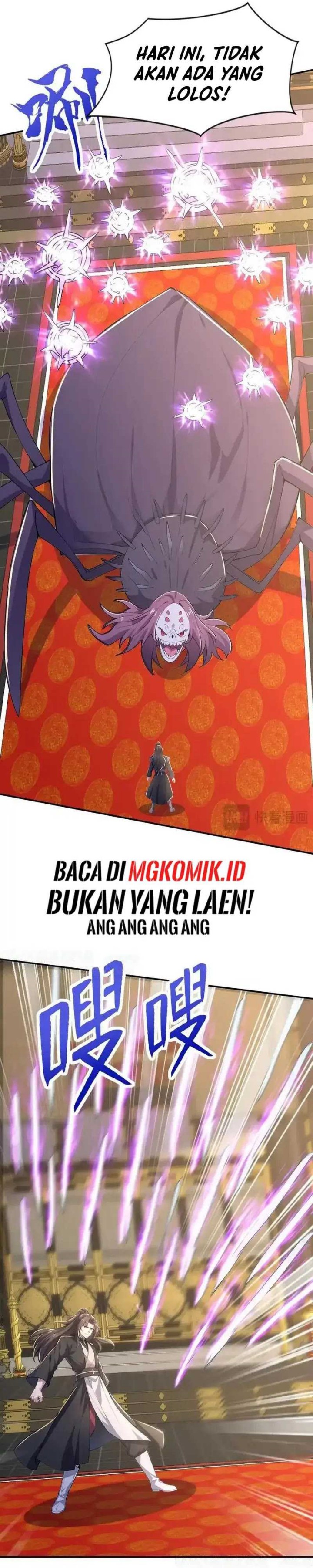 I Get Stronger Just by Lying Down While My Apprentice Cultivates Chapter 30 Bahasa Indonesia