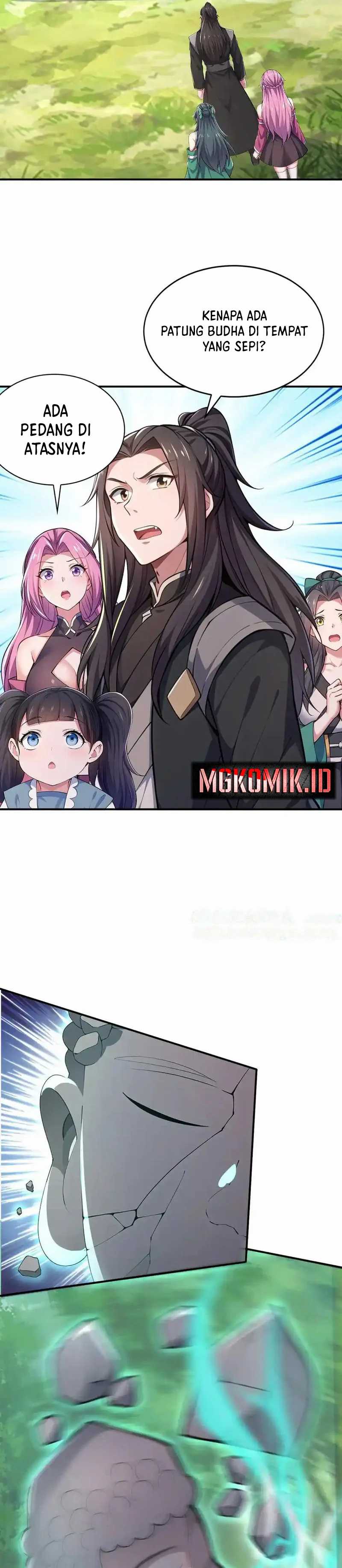 I Get Stronger Just by Lying Down While My Apprentice Cultivates Chapter 33 Bahasa Indonesia