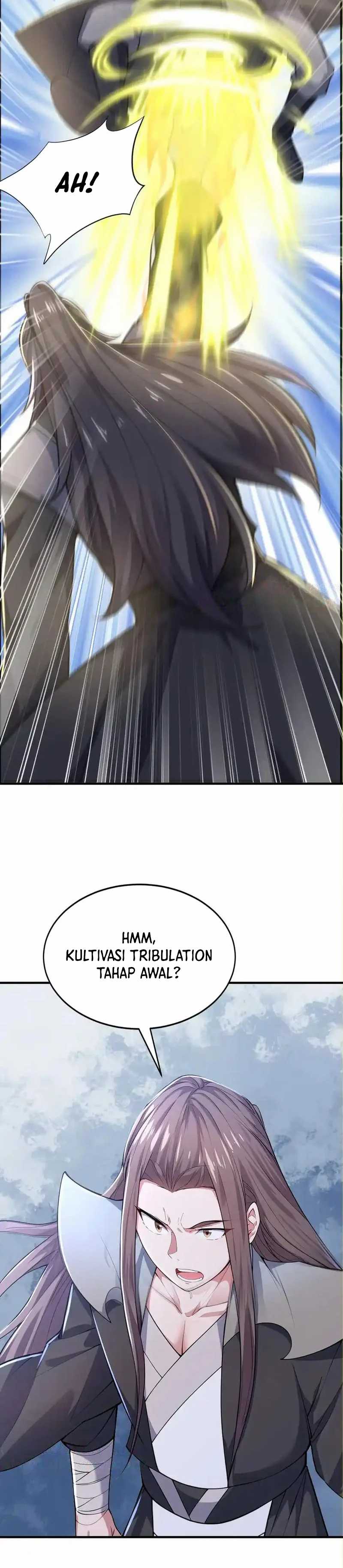 I Get Stronger Just by Lying Down While My Apprentice Cultivates Chapter 33 Bahasa Indonesia