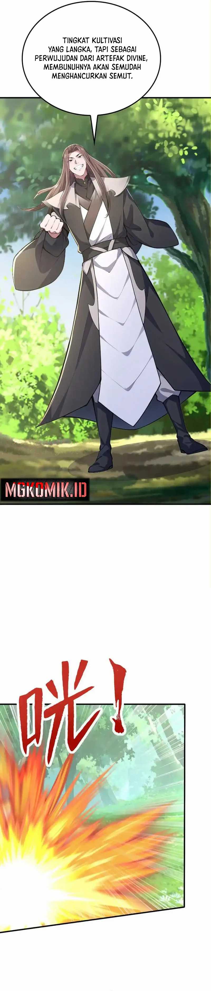 I Get Stronger Just by Lying Down While My Apprentice Cultivates Chapter 33 Bahasa Indonesia