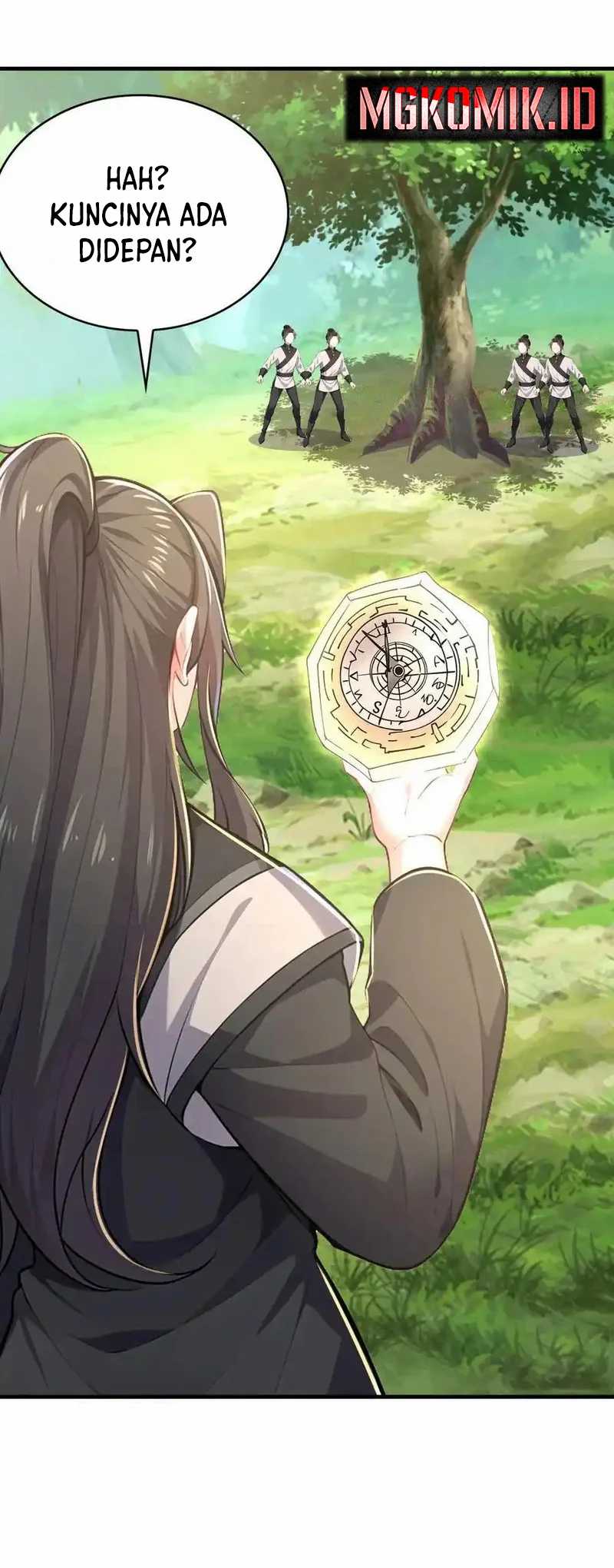 I Get Stronger Just by Lying Down While My Apprentice Cultivates Chapter 33 Bahasa Indonesia