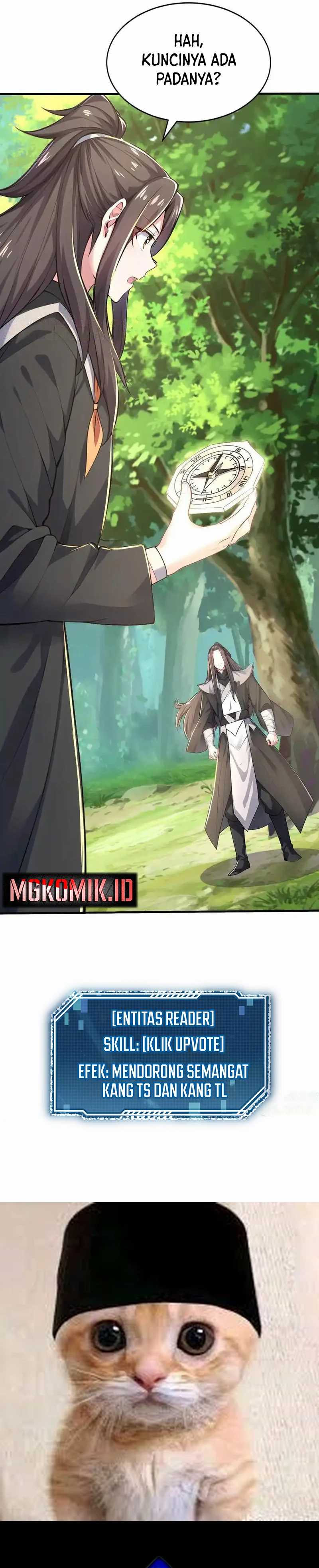 I Get Stronger Just by Lying Down While My Apprentice Cultivates Chapter 33 Bahasa Indonesia