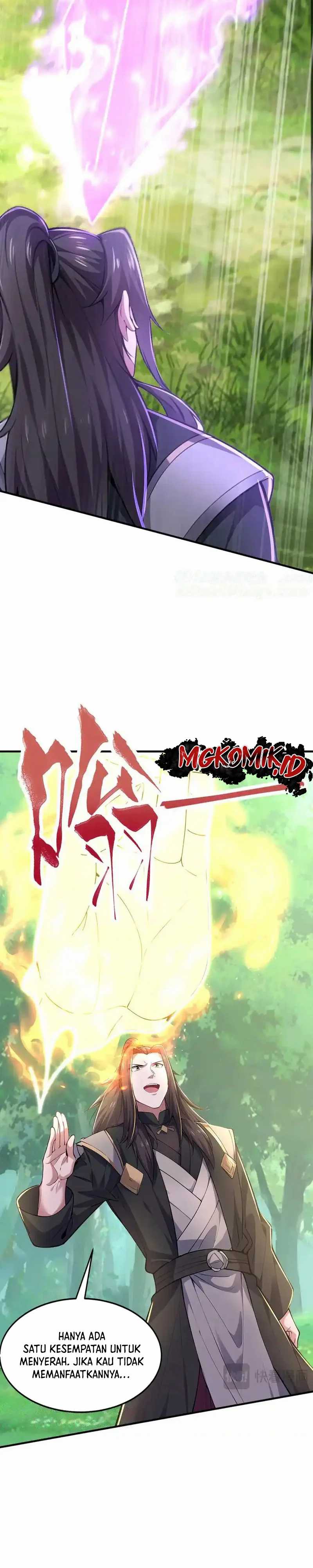 I Get Stronger Just by Lying Down While My Apprentice Cultivates Chapter 34 Bahasa Indonesia