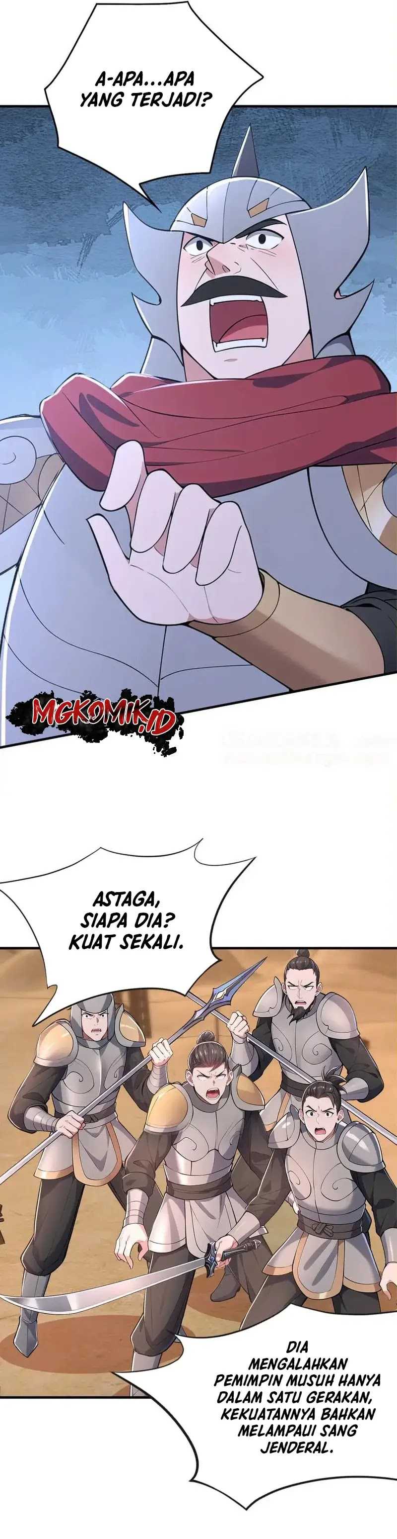 I Get Stronger Just by Lying Down While My Apprentice Cultivates Chapter 36 Bahasa Indonesia