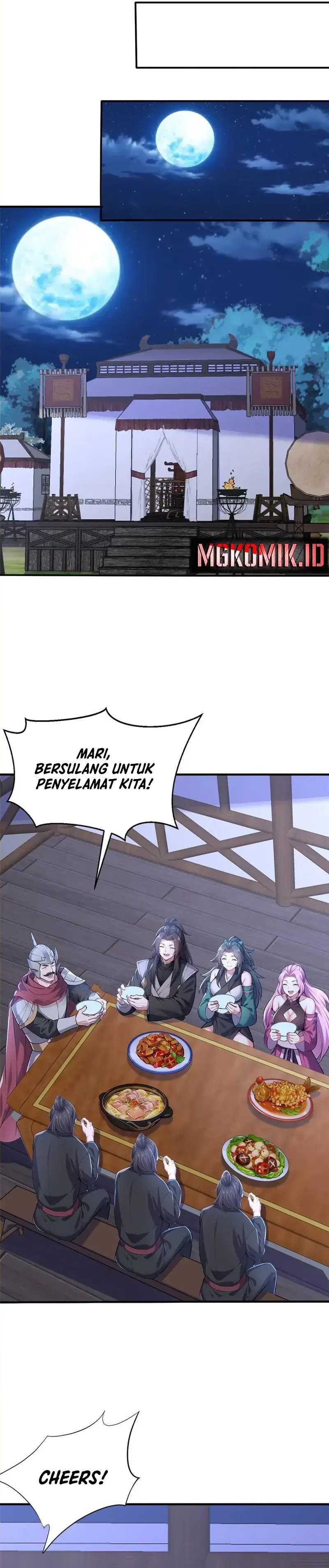 I Get Stronger Just by Lying Down While My Apprentice Cultivates Chapter 36 Bahasa Indonesia