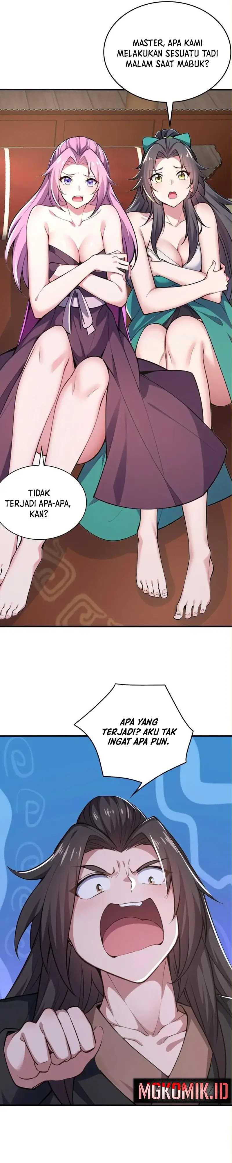 I Get Stronger Just by Lying Down While My Apprentice Cultivates Chapter 36 Bahasa Indonesia