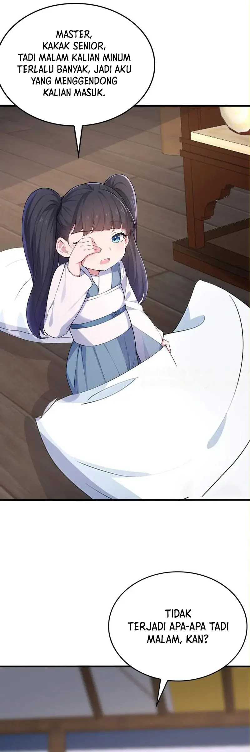 I Get Stronger Just by Lying Down While My Apprentice Cultivates Chapter 36 Bahasa Indonesia