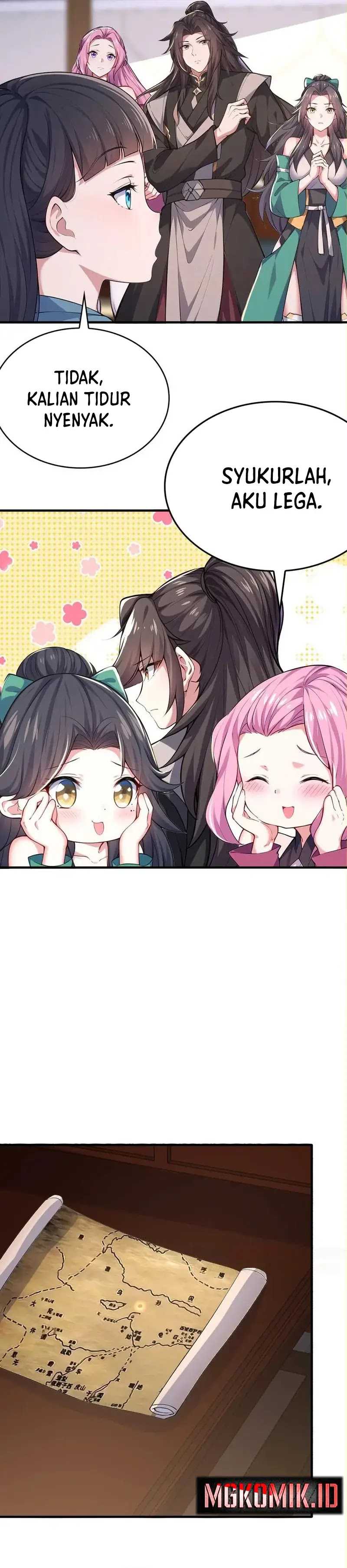 I Get Stronger Just by Lying Down While My Apprentice Cultivates Chapter 36 Bahasa Indonesia