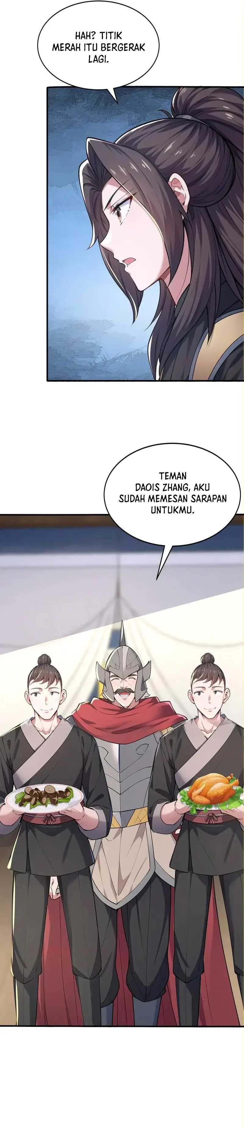 I Get Stronger Just by Lying Down While My Apprentice Cultivates Chapter 36 Bahasa Indonesia