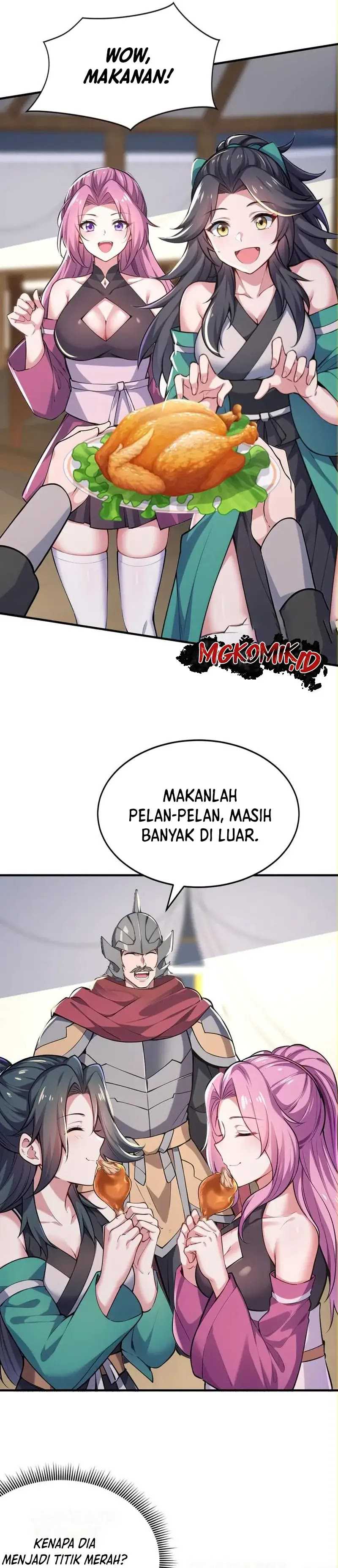 I Get Stronger Just by Lying Down While My Apprentice Cultivates Chapter 36 Bahasa Indonesia