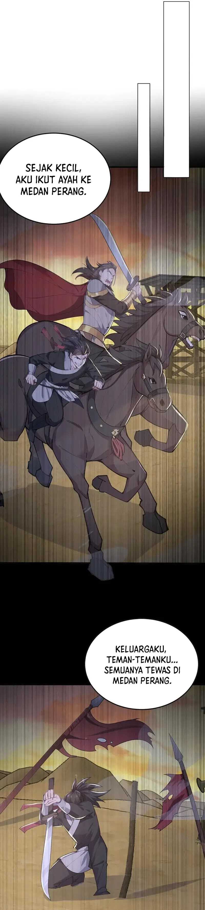 I Get Stronger Just by Lying Down While My Apprentice Cultivates Chapter 36 Bahasa Indonesia