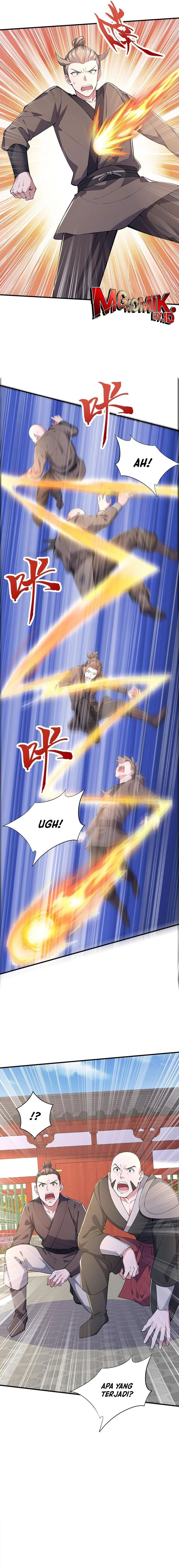 I Get Stronger Just by Lying Down While My Apprentice Cultivates Chapter 50 Bahasa Indonesia