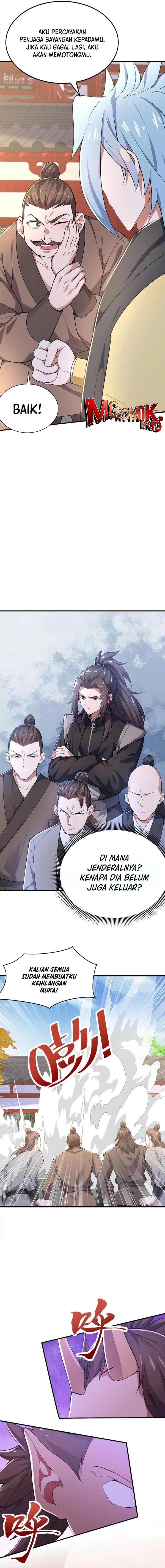 I Get Stronger Just by Lying Down While My Apprentice Cultivates Chapter 50 Bahasa Indonesia